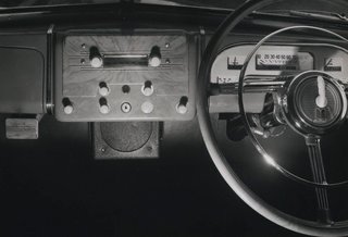 AGNSW collection Max Dupain Untitled (car steering wheel) circa 1951-circa 1952