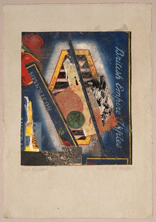 AGNSW collection Kurt Schwitters Out of the dark 1943