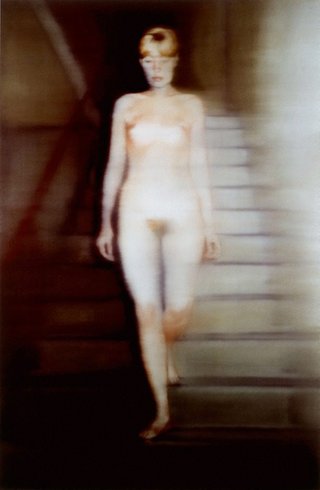 AGNSW collection Gerhard Richter Ema (nude on a staircase) 1992