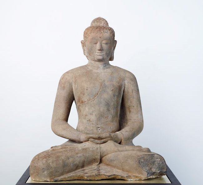 AGNSW collection Amitabha Buddha late 8th century-mid 9th century