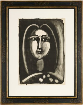 Alternate image of Head of a woman by Pablo Picasso