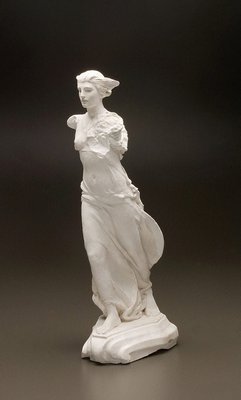 Alternate image of Maquette for a proposed 'Memorial to Australian Sailors', Sydney Harbour; female figure by Bertram Mackennal