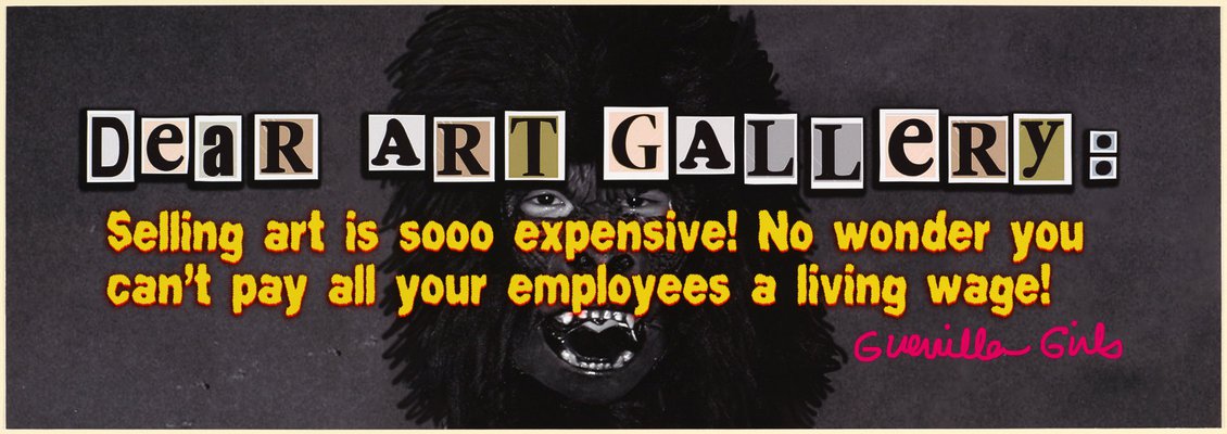 Alternate image of Dear Art Gallery Billionaire by Guerrilla Girls