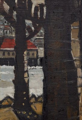 Alternate image of Manly Harbour Beach by Margaret Preston