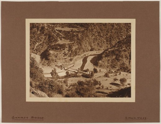 Alternate image of Gamber bridge, Shimla hills by Godfrey Tanner