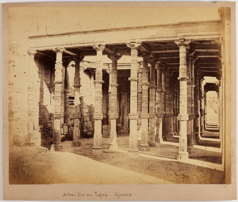 Alternate image of Adhai din ka jihonpra mosque, Ajmer by O.S. Baudesson