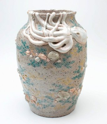 Alternate image of Octopus vase by Meiji export ware