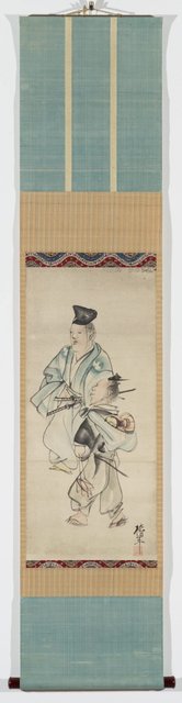 AGNSW collection Ōnishi Chinnen (Samurai and attendant) 19th century