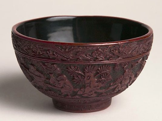 Alternate image of Tea bowl (decorated with scenes of eight children at play) by 