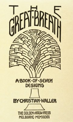 Alternate image of The great breath; a book of seven designs by Christian Waller