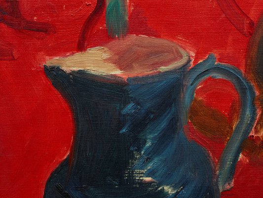 Alternate image of Jugs against vermillion background by Matthew Smith
