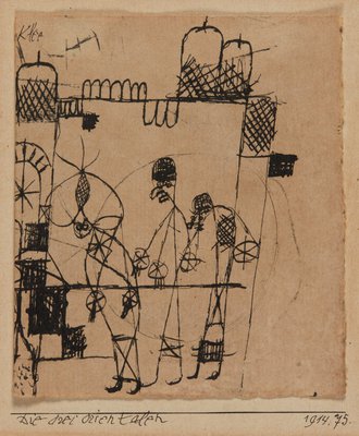 Alternate image of The three Orientals by Paul Klee
