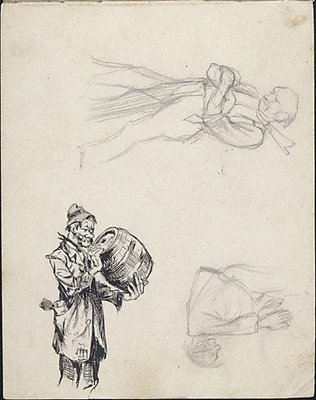 Alternate image of Fragmentary sketchbook by Lyonel Feininger