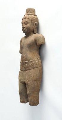 Alternate image of Figure of a deified male by 