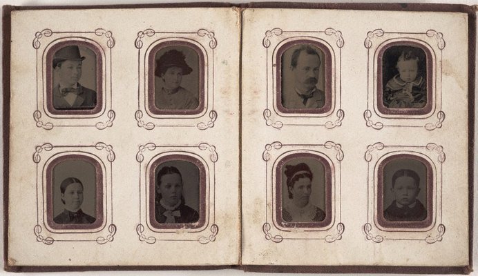 Alternate image of Album 1 (album of tintype portraits) by Gove & Allen