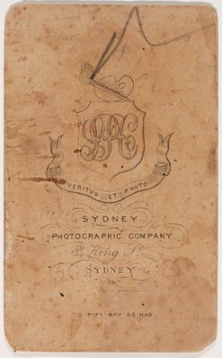 Alternate image of Untitled by Unknown photographer, Sydney Photographic Company