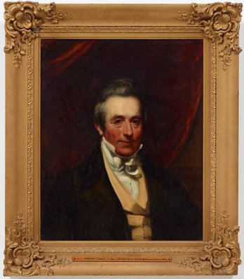 Alternate image of Portrait of a man by attrib. Sir Martin Archer Shee