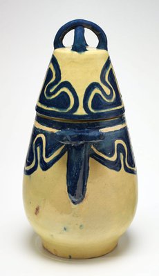 Alternate image of Conical pot with lid by Anne Dangar