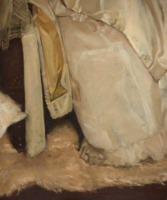 Alternate image of Two girls in white by Hugh Ramsay