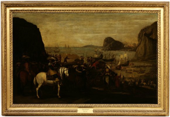 Alternate image of Battle scene by Unknown, after Aniello Falcone