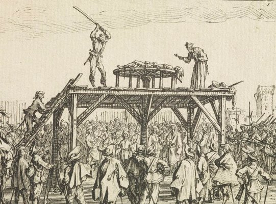 Alternate image of The wheel by Jacques Callot