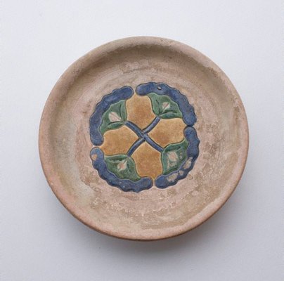 Alternate image of Offering dish with lotus design by 