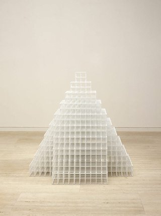 AGNSW collection Sol LeWitt Pyramid 2005