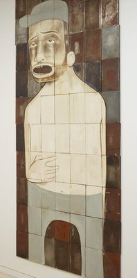 Alternate image of Untitled (man with baseball hat) by Barry McGee
