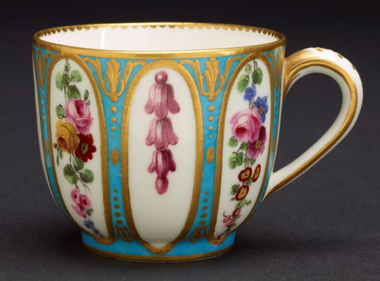 Alternate image of Cup and saucer (gobelet Bouillard) by Sèvres