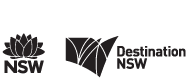 NSW and Destination NSW logos