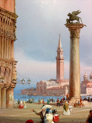 Alternate image of View of St Mark's Square Venice by Carlo Bossoli