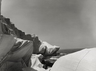 AGNSW collection Christo, Jeanne-Claude Wrapped Coast, One Million Square Feet, Little Bay, Sydney, Australia 1969