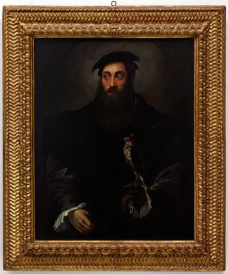 Alternate image of Portrait of a gentleman with a falcon by Nicolò dell'Abate