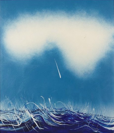 AGNSW collection Brett Whiteley Coincidence 1973