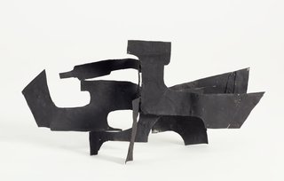 AGNSW collection Margel Hinder Untitled (maquette for 'Black silhouette') Unknown