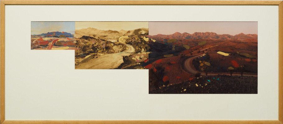 Alternate image of Pseudo panorama. Cazneaux series: no 6 'The road through the Flinders SA' by Ian North