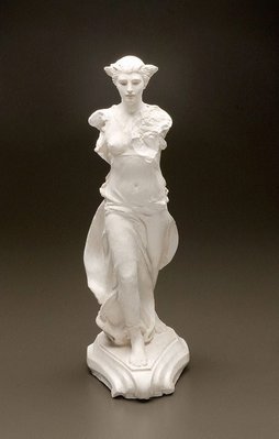 Alternate image of Maquette for a proposed 'Memorial to Australian Sailors', Sydney Harbour; female figure by Bertram Mackennal