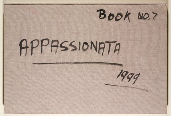 Alternate image of Drawing book for Appassionata: book no. 7 by Salvatore Zofrea