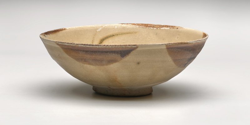 Alternate image of Bowl with landscape design by Changsha ware