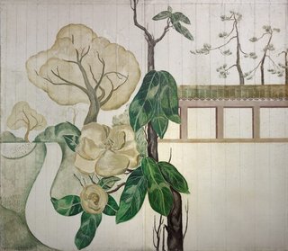 AGNSW collection Roy de Maistre (Magnolias and path) early 1930s