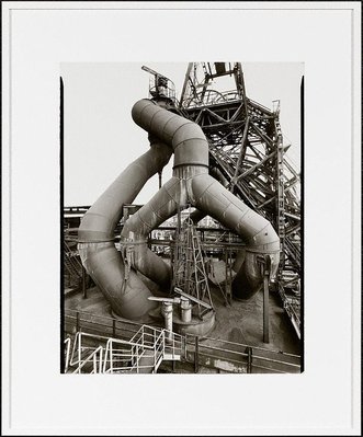 Alternate image of Blast furnaces by Bernd Becher, Hilla Becher