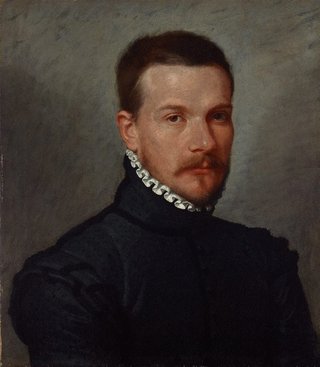 AGNSW collection Giovanni Battista Moroni Portrait of a young man circa 1565-1570