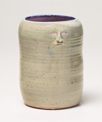 Alternate image of Celadon vase by Francis Upritchard