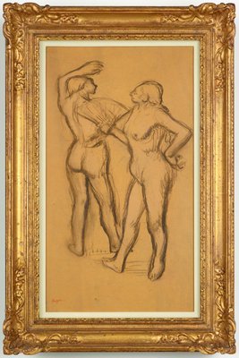 Alternate image of Two dancers by Edgar Degas