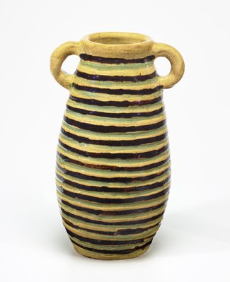 Alternate image of Vase with striped design by Anne Dangar
