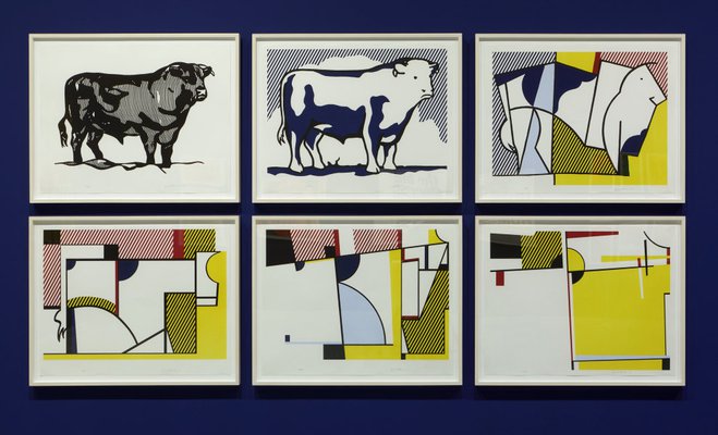 Alternate image of Bull II by Roy Lichtenstein