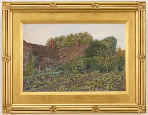 Alternate image of An old farmhouse at Hambledon, Surrey by George Price Boyce