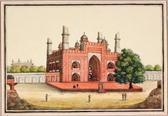 Alternate image of Mughal monuments by Company style