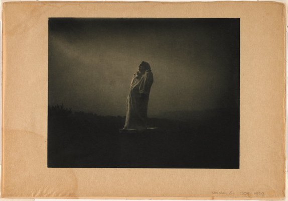 Alternate image of Balzac, towards the light, midnight 1908, from Camera Work, nos 34/35, 1911 by Edward Steichen