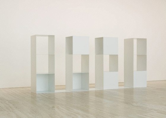 Alternate image of Three-part variations on three different kinds of cubes - elements for serial projects: 2 2 3 (4 parts) by Sol LeWitt